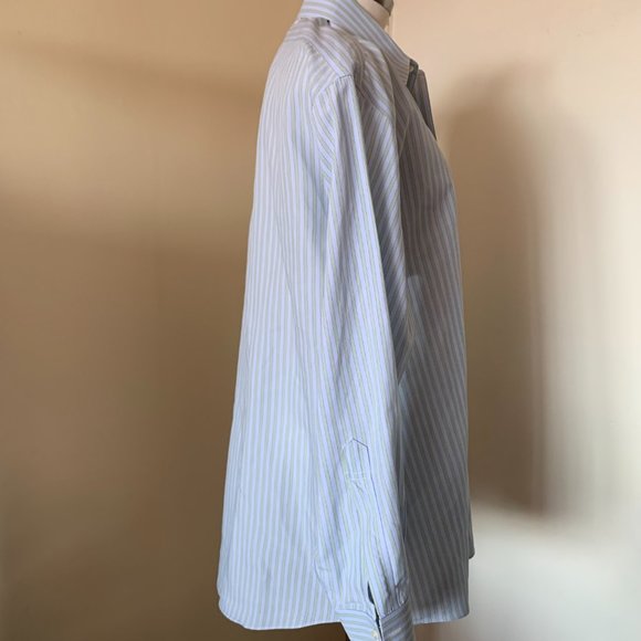 Brooks Brothers CLASSIC NON-IRON STRIPED SHIRT 100% SUPIMA COTTON 16 1/2-32 - Picture 3 of 5